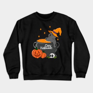 Cozy Halloween Crewneck Sweatshirt